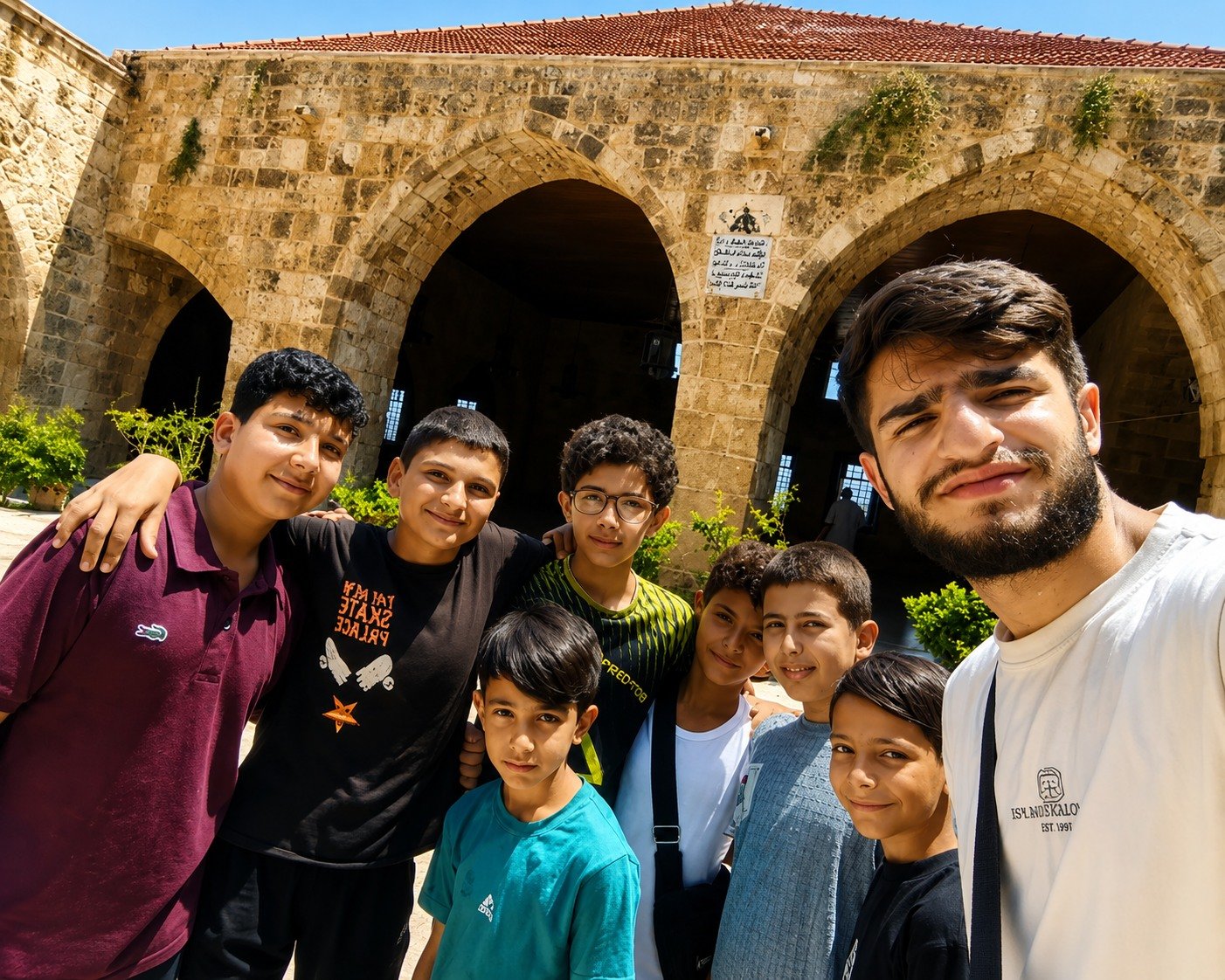 Hadi with Saida Youth, Saida